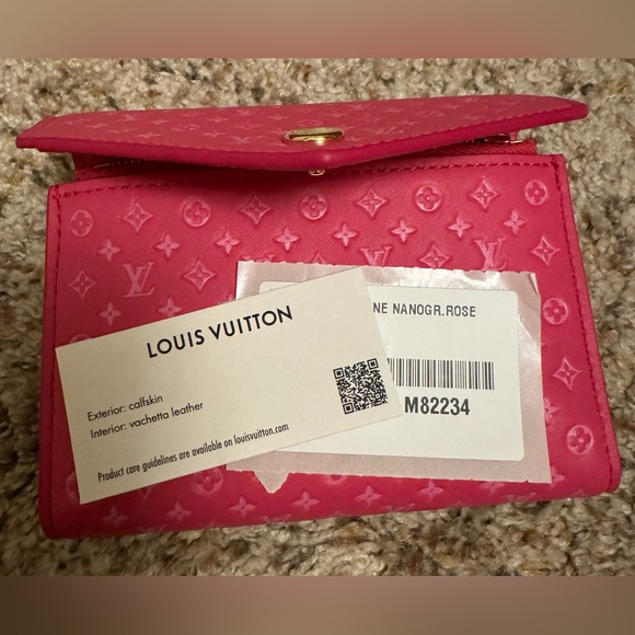 NWT / NIB Louis Vuitton Victorine Wallet in Pink/Rose - Picture 15 of 15